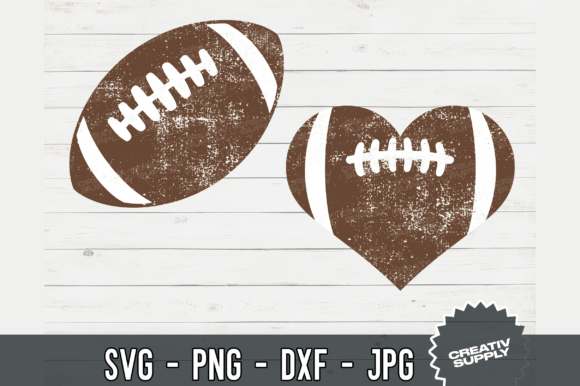 Download Distressed Football SVG Football Grunge - Premium Resources
