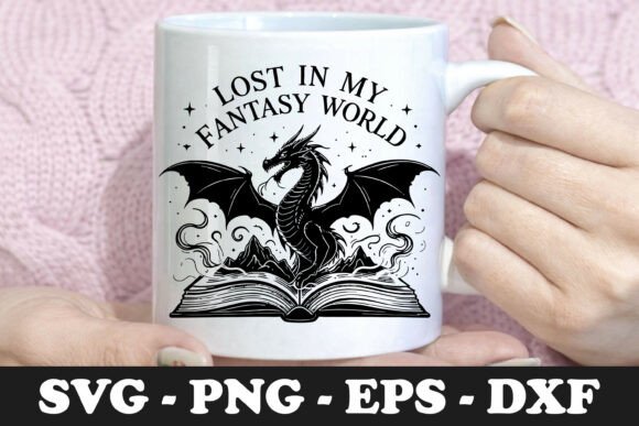 Download Lost in My Fantasy World SVG Design - Fantasy world svg Collection